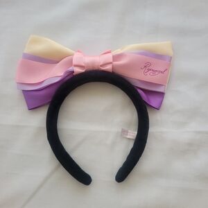 Tokyo Disney Resort Rapunzel Tangled Ribbon Bow Headband Authentic